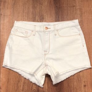 NWOT Seafolly Off-White Denim Cut-Off Shorts-sz. S